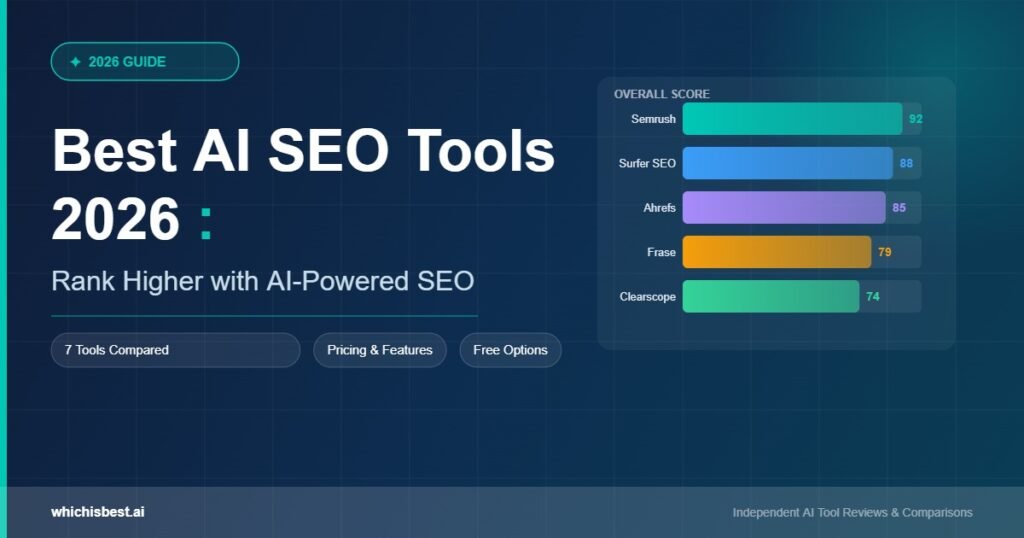 Best AI SEO tools comparison 2026