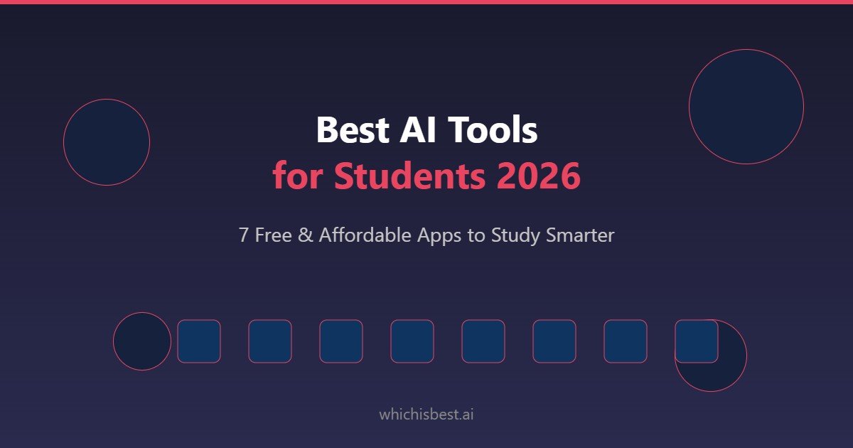 best AI tools for students 2026