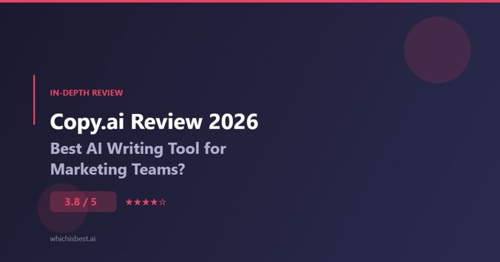 Copy.ai review 2026